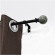 Nancy Adjustable Single Curtain Rod 84
