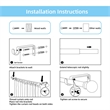 Nancy Adjustable Single Curtain Rod 84