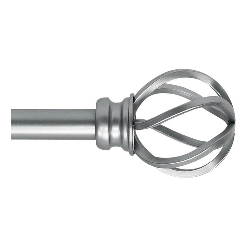 Sophie Adjustable Single Curtain Rod 84