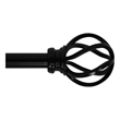 Sophie Adjustable Single Curtain Rod 48
