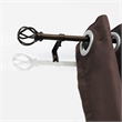 Sophie Adjustable Single Curtain Rod 28