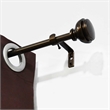 Lily Adjustable Single Curtain Rod 84