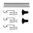 Scarlette Adjustable Single Curtain Rod 84