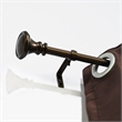 Scarlette Adjustable Single Curtain Rod 28