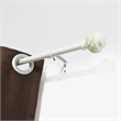 Kings Adjustable Single Curtain Rod 84