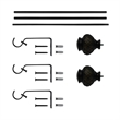 Kings Adjustable Single Curtain Rod 84