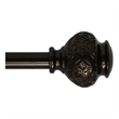 Kings Adjustable Single Curtain Rod 48