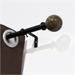 Tom Adjustable Single Curtain Rod 28