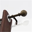 Tom Adjustable Single Curtain Rod 48