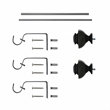 Bruce Adjustable Single Curtain Rod 36