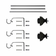 Bruce Adjustable Single Curtain Rod 72