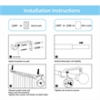 Bruce Adjustable Single Curtain Rod 18