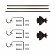 Bruce Adjustable Single Curtain Rod 72