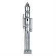 36 Inch Wooden Silver King Nutcracker