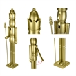 36 Inch Wooden Gold King Nutcracker