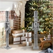 36 Inch wooden Silver Soldier Drummer Nutcracker