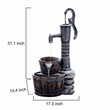 Jeco Old Fashion Water Pump Water Fountain