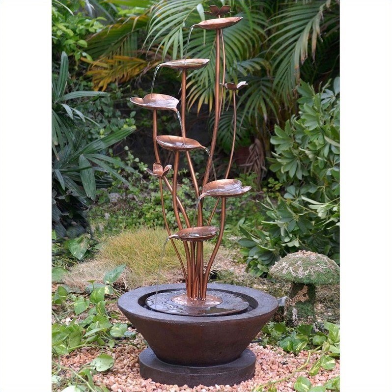 Jeco Acqua Di Loto Lotus Outdoor Fountain