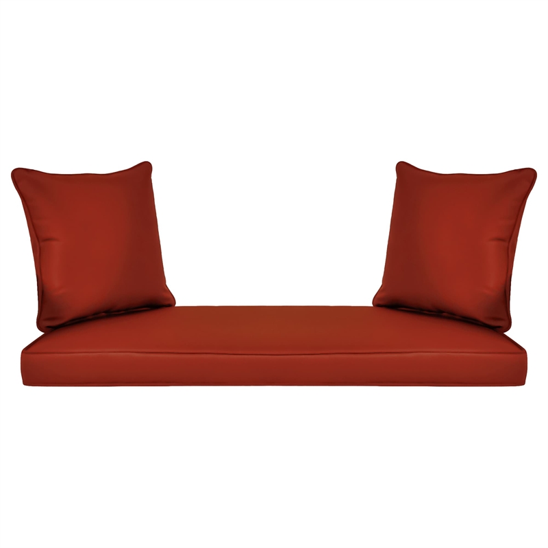 Jeco Wicker Patio Love Seat and Coffee Table Set in White