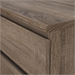 Tvilum Scottsdale Contemporary Wood Mahogany 6 Drawer Double Dresser
