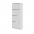 Tvilum Bright 4 Drawer Shoe Cabinet in White