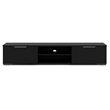 Tvilum Match 2 Drawer 2 Shelf TV Stand in Black Matte