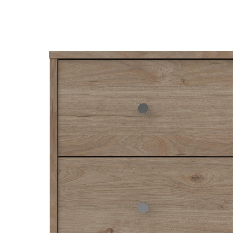 Tvilum Portland 3 Drawer Chest in Jackson Hickory
