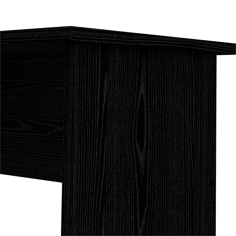 Tvilum Warner Desk with 4 Drawers in Black Woodgrain