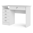 Tvilum Walden Transitional Engineered Wood Home Computer Office Desk in White