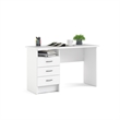 Tvilum Whitman 3-Drawers Engineered Wood Writing Desk in White