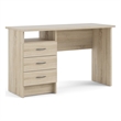 Tvilum Whitman Desk with 3 Drawers in Oak Structure