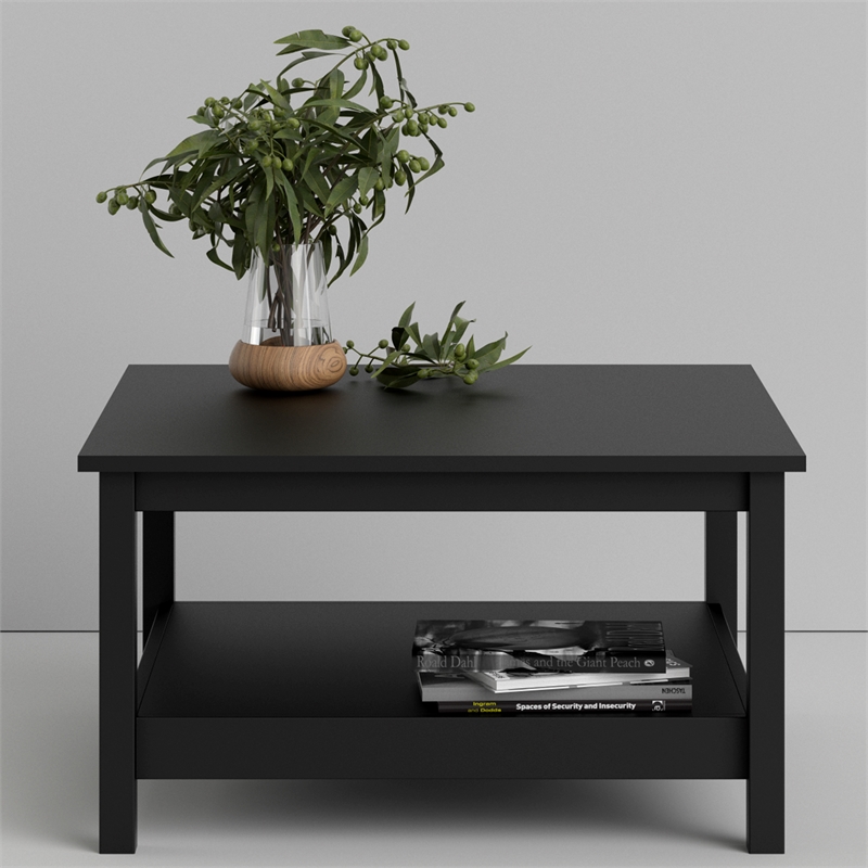 Tvilum Madrid Coffee Table in Black Matte