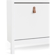 Tvilum Madrid 4 Drawer Shoe Cabinet in White