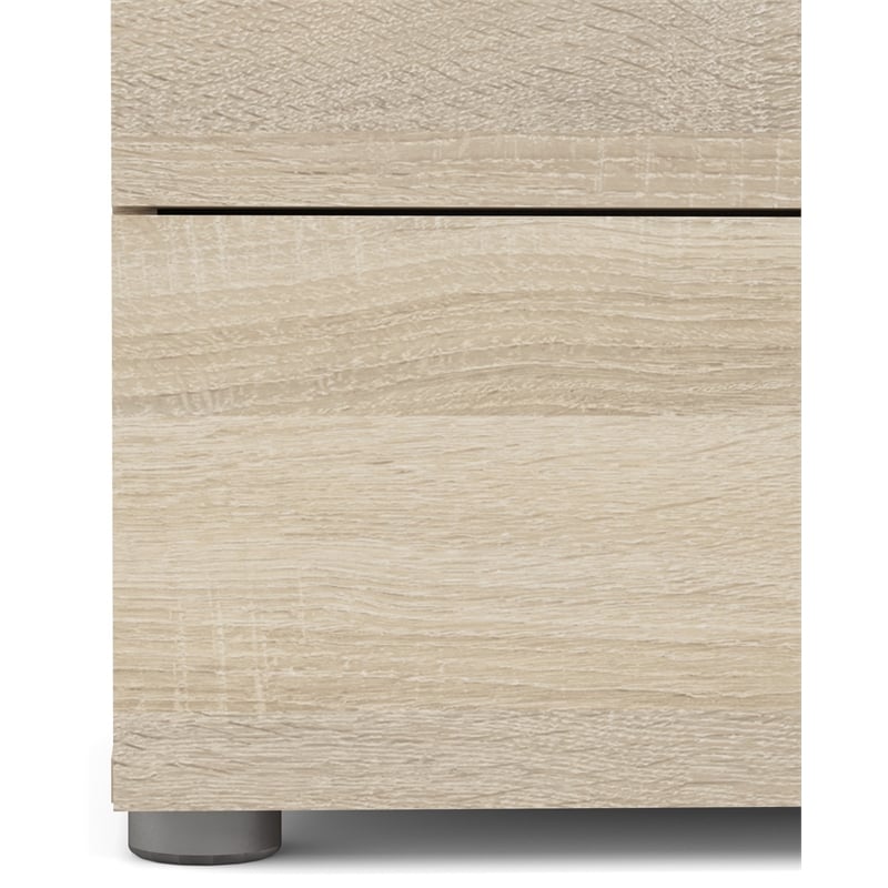 Tvilum Austin 8 Drawer Double Dresser in Oak Structure