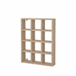 Tvilum Hyper  Jackson Hickory Wood Decorative Wall Shelf