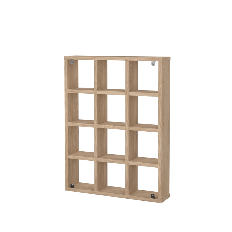 Tvilum Hyper  Jackson Hickory Wood Decorative Wall Shelf
