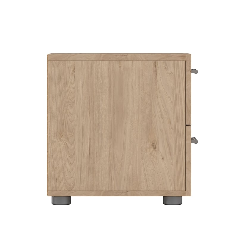 Tvilum Pepe Jackson Hickory 2 Drawer Nightstand