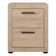 Tvilum Mira Jackson Hickory 2 Drawer Nightstand
