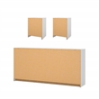 Tvilum Portland White 3-Piece Bedroom Set