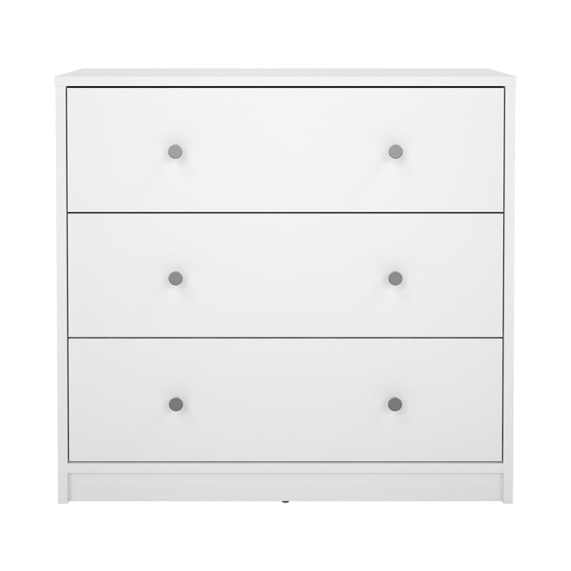 Tvilum Portland White 3-Piece Bedroom Set