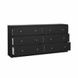 Tvilum Portland Black 3-Piece Bedroom Set