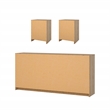Tvilum Portland Jackson Hickory 3-Piece Bedroom Set