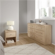 Tvilum Portland Jackson Hickory 3-Piece Bedroom Set