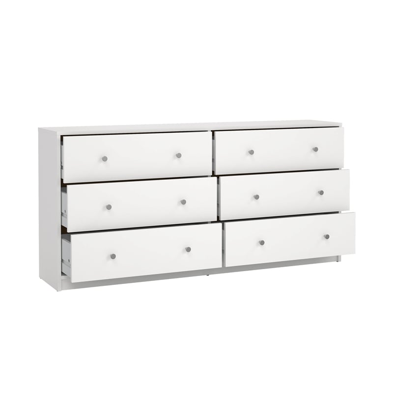 Tvilum Portland White 3-Piece Bedroom Set