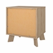 Tvilum Ikast Jackson Hickory/White 2 Drawer Nightstand