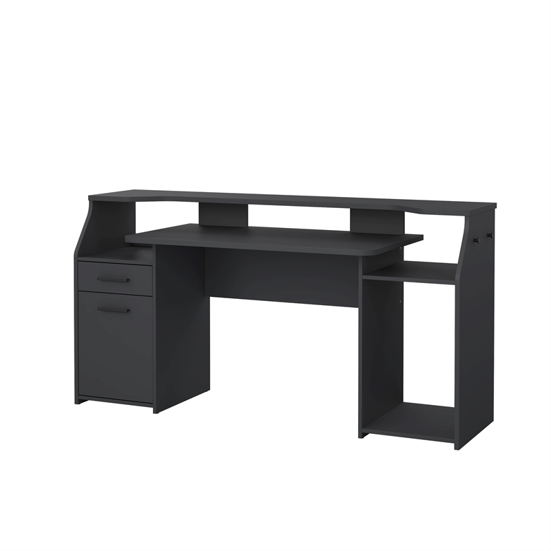 Tvilum Function Plus Matt Grey Gaming Desk