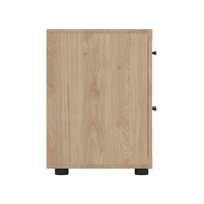 Tvilum Mira  Jackson Hickory 2 Drawer Nightstand - Set of 2