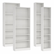 Tvilum Basic White 4-Piece Bookcase Set