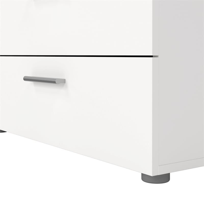 Tvilum Austin Pepe White 2-Piece Bedroom Set
