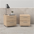 Tvilum  Austin  Jackson Hickory 2 Drawer Nightstand - Set of 2